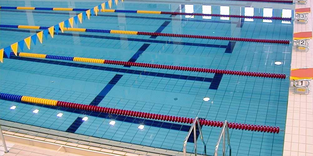 What is the most common sanitizer in use for swimming pools?