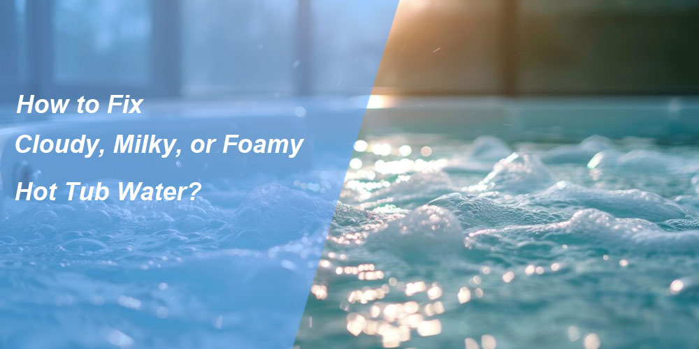How to Fix Cloudy, Milky, or Foamy Hot Tub Water?