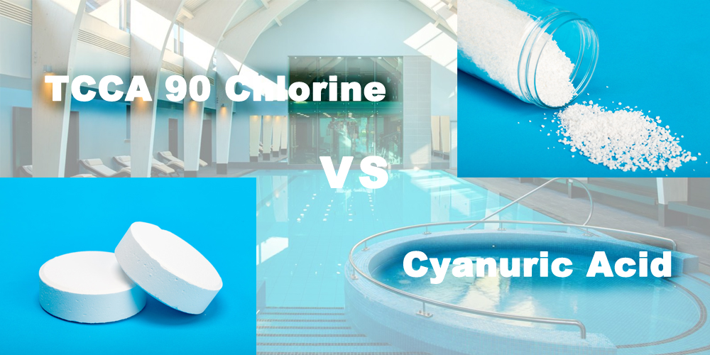 Is TCCA 90 Chlorine the exact same as Cyanuric Acid？