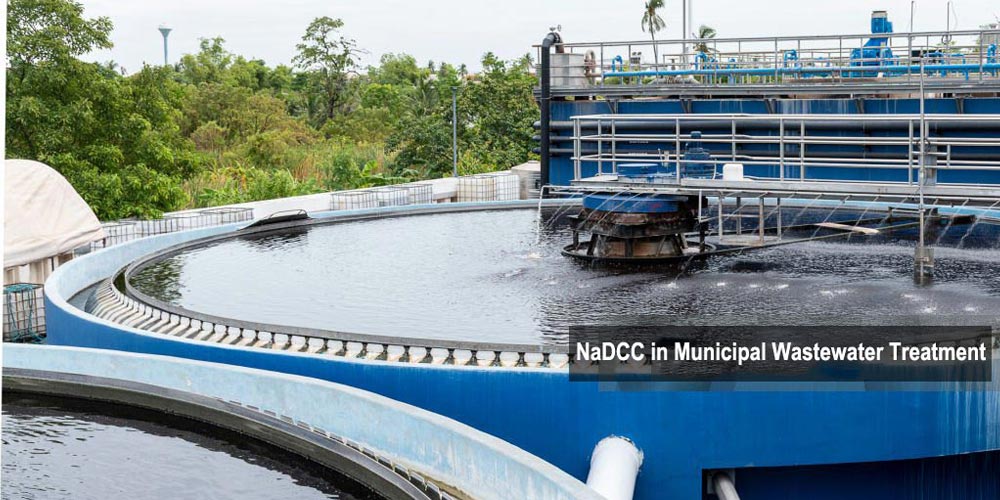 Application of NaDCC in Municipal Wastewater Treatment