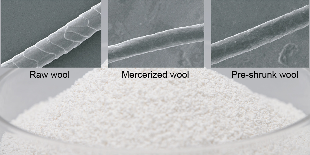 The application of SDIC in wool shrinkage prevention