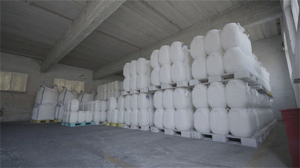 Pool disinfectant storage