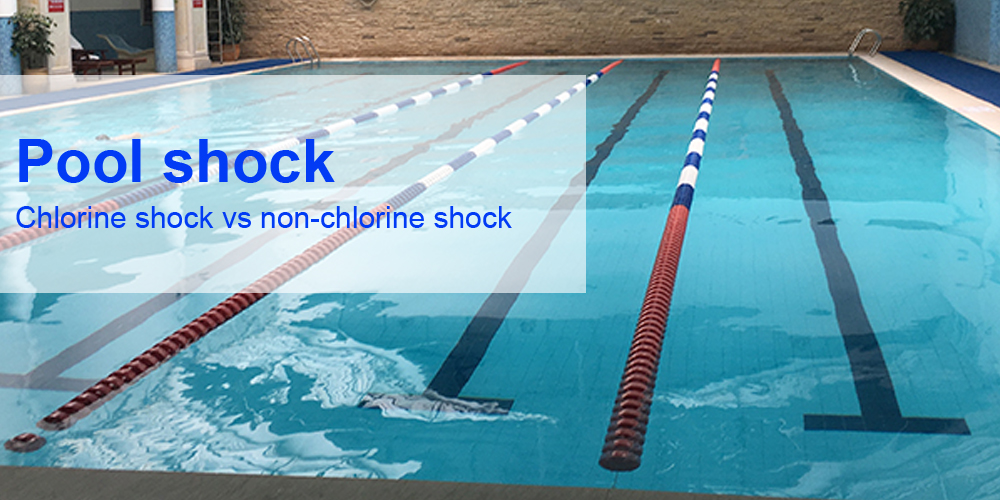 Chlorine shock vs non-chlorine shock for swimming pools