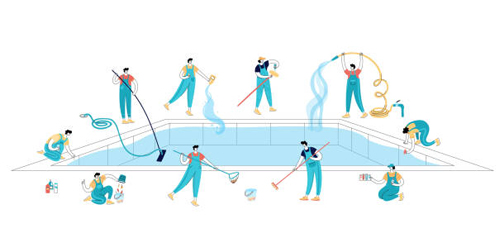 A smart way to quickly kill algae in your swimming pool